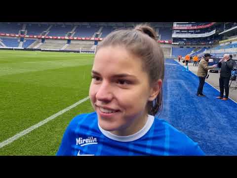 Luna Vanzeir na KRC Genk ladies - SV Zulte Waregem op 03.12.2022