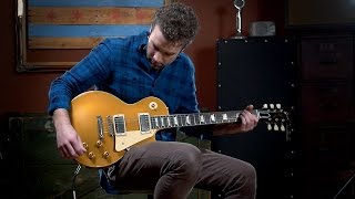 Video thumbnail for Gibson Custom Shop 1957 Les Paul Goldtop Aged M2M | CME Gear Demo | Joel Bauman by Chicago Music Exchange