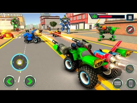 Goat Robot transforming ATV Bike Robot Crime Part 2 Android Gameplay