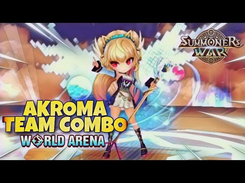 Akroma Team Combo in World Arena - Summoners War