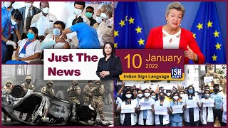 10 Jan 2022 : Just The News | Faye D’Souza | ISH News | ISL