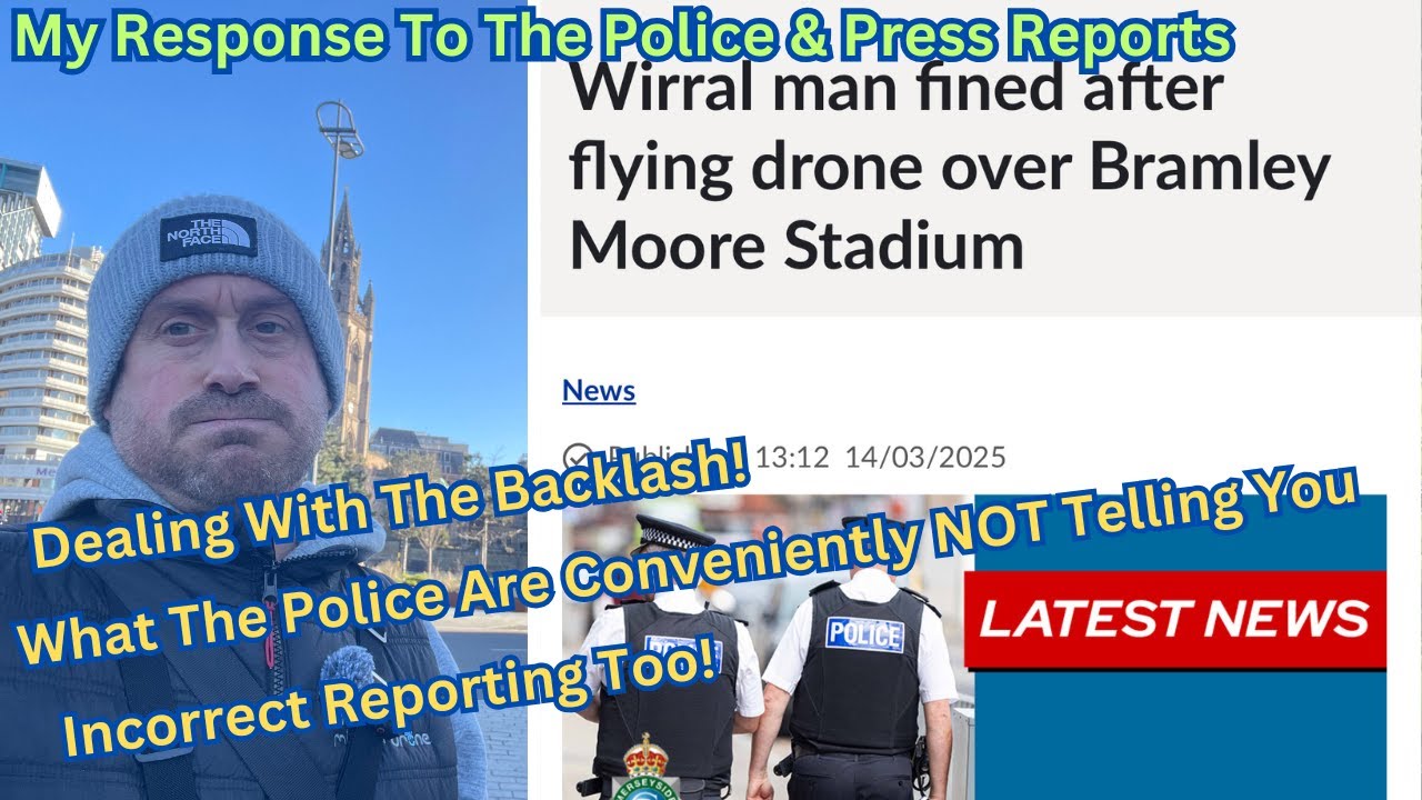 Police & Press Reaction Video - Plus A Walk from The Ferry Terminal to BMD