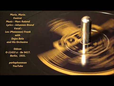 Leo Monosson - Rolf Sandor :  Marie, Marie !