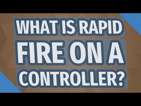 What is rapid fire on a controller?