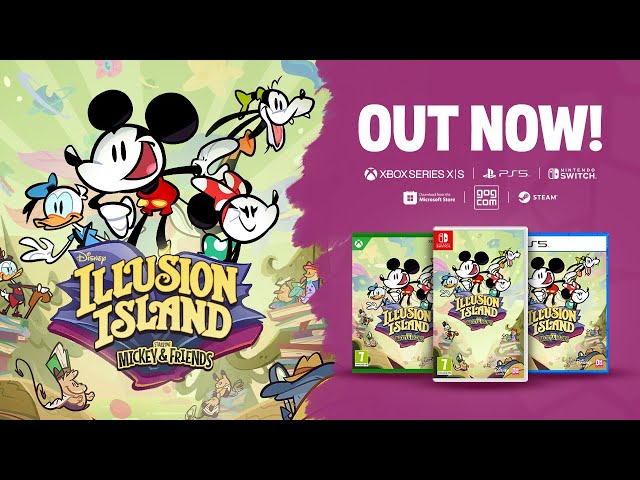 Video - Disney Illusion Island (PC/Xbox Series X|S)