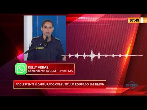 Adolescente rouba moto com rastreador e eÌ preso pela Guarda Civil de Timon 01 10 2020