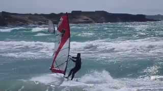 preview picture of video 'wind surf à Six Fours les plages (Var)'