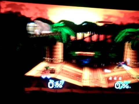 SMASH N64 "FALCON VS D.K." (CONGO JUNGLE)