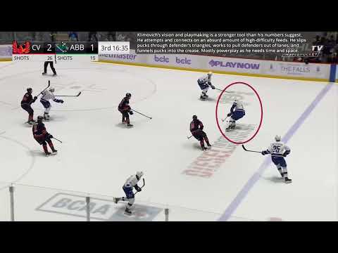 Danila Klimovich - Playmaking 2024-2025 - Canucks Prospect