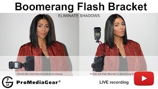 ProMediaGear BBGv2 Boomerang Flash Bracket