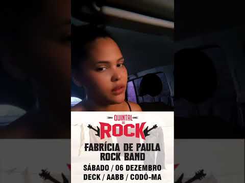 FABRICIA DE PAULA, CONVIDANDO ROCKQUEIROS, SIMPATIZANTES E CURIOSOS PARA EVENTO EM CODO-MA
