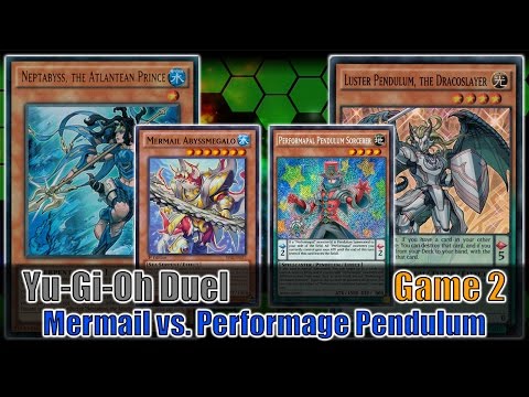 Mermail Atlanteans vs. PePe - Game 2 - Yugioh Duel - November 2015 Format (Post BOSH)