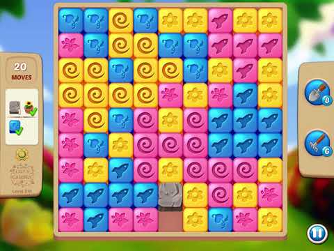 Lily’s Garden: Design & Relax - Day 8 - Level 214 - Hot Streak - FULL STORY - CaroGamesNL