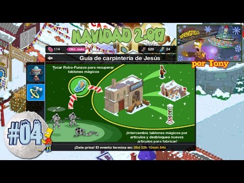 Los Simpson Springfield "Navidad'17: Cap. 4 - El Taller de carpintería de Jesús" por Tony