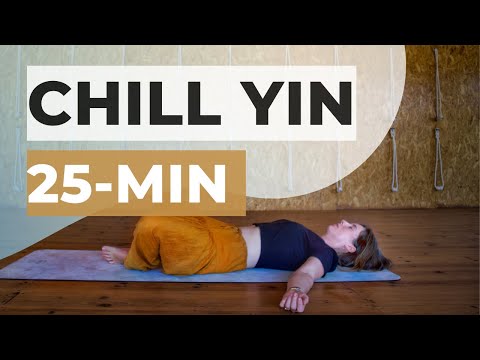 25-min Lazy Yin Yoga for when You're Feeling Unmotivated | Yoga Chill