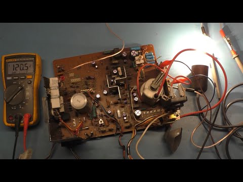 Arcade Monitor Repair 101 - G07-CBO Light Bulb Test And B+ Adjusting - How To