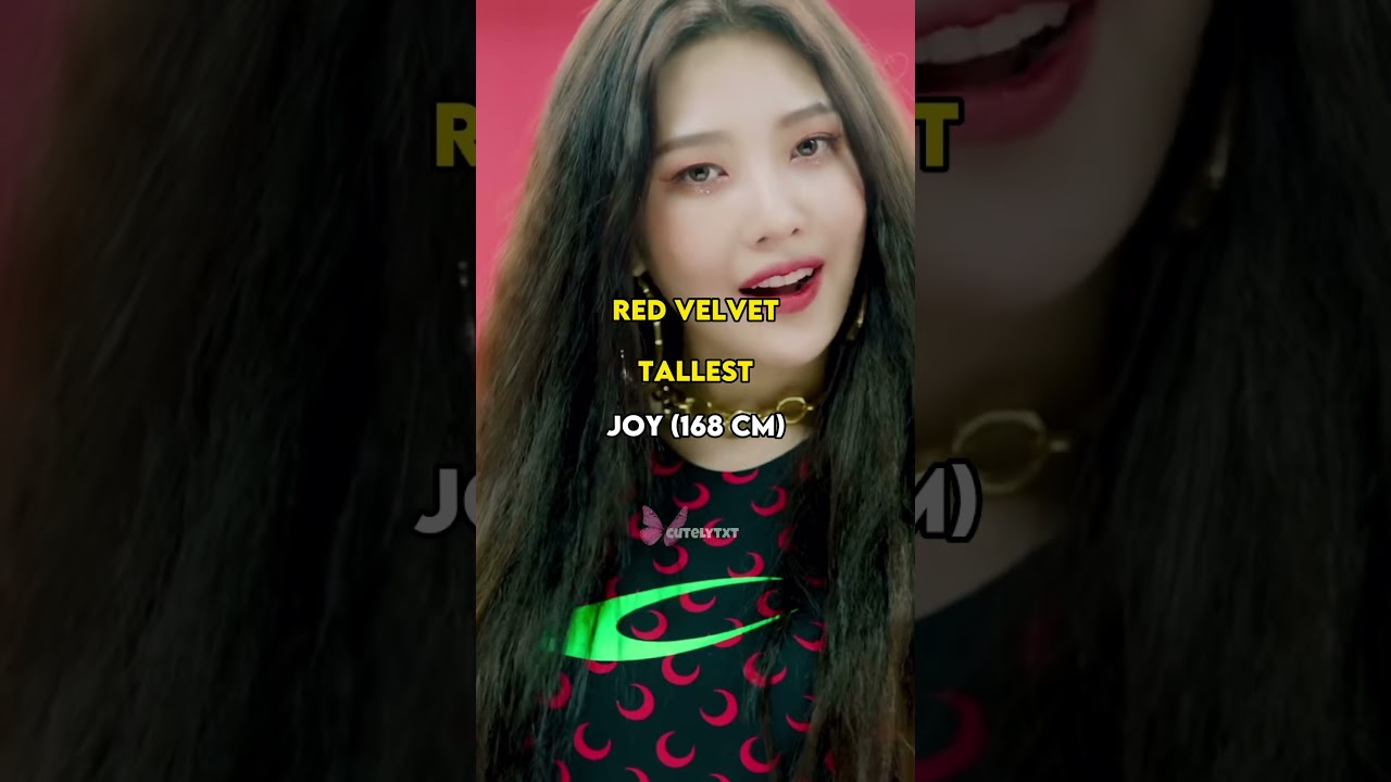 #tallest to #shortest members in #kpop groups