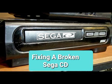 Fixing A Broken Sega CD Console