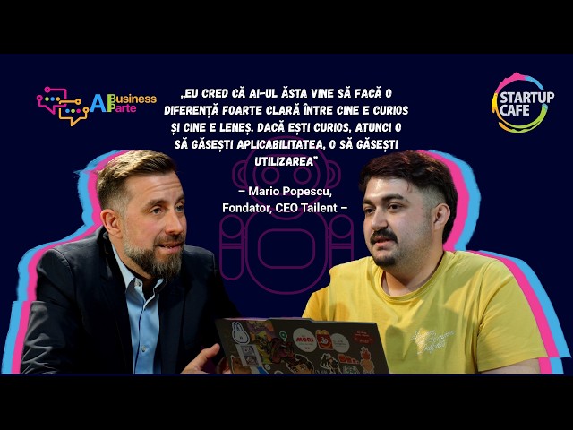 VIDEO Fondator de platformă pentru roboți software și inteligență artificială agentică: „AI-ul vine să facă o diferență foarte clară între cine e curios și cine e leneș”