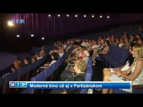 Video ze slavnostního otevření kina Partizánske image Video ze slavnostního otevření kina Partizánske image
