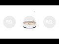 Sesame Seeds Topping Bowl 2D Cartoon Object Animation