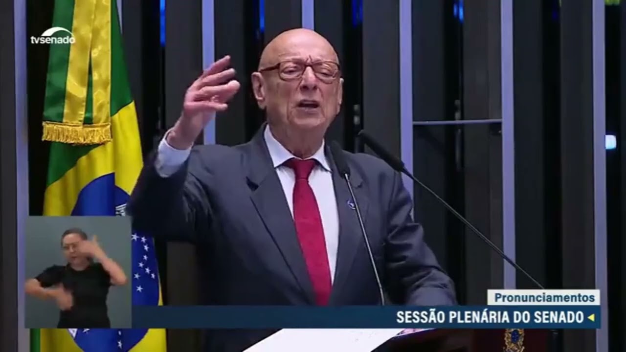 Esperidião Amin defende PEC que limita decisões individuais do STF