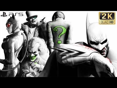 BATMAN ARKHAM CITY REMASTERED PS5 Walkthrough Gameplay FULL GAME [1440P 60FPS] - No Commentary
