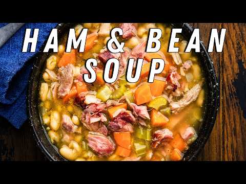 Ham and Bean Soup - The Cheap and Easy Soup I Make Every Fall