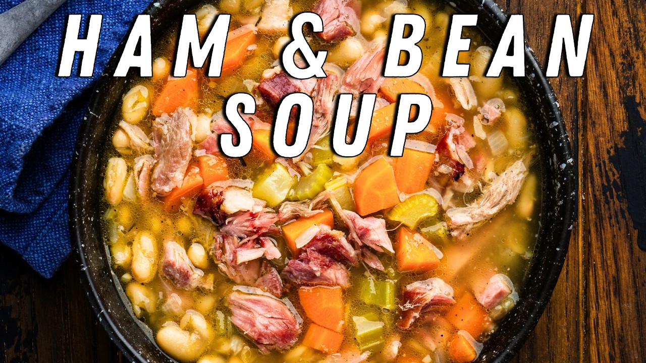 Ham and Bean Soup - The Cheap and Easy Soup I Make Every Fall