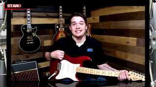 Video thumbnail for Fender Standard Stratocaster MN Candy Apple Red by napervillemusic