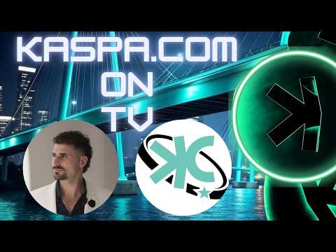 BREAKING: Kaspa Hits Mainstream TV! Kaspa.com CEO @cryptosione Explains Why $KAS Is The Future