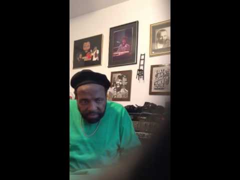 Andrae' Crouch and Derrick Starks in our last writing sessi