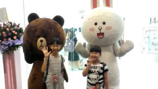 Line Mascots at Bugis