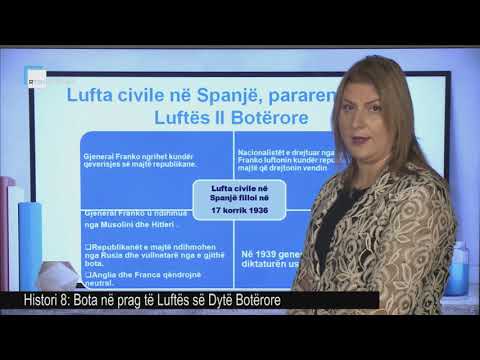 Histori 8 - Bota në prag të Luftës së Dytë Botërore