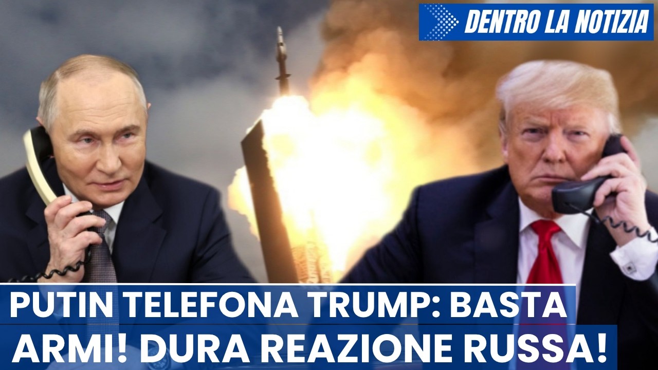 Putin telefona a Trump: Basta armi! Peskov annuncia: Mosca sta reagendo! Colloqui di pace per sviare
