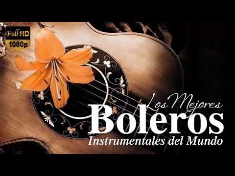 Grandes Boleros Orquestados en Piano y Guitarra 🎻 Musical Instrumental