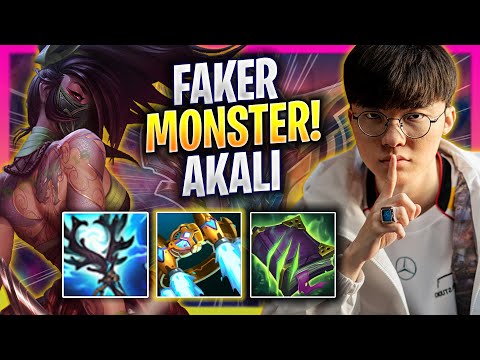 FAKER IS A MONSTER WITH AKALI! - T1 Faker Plays Akali MID vs Sylas! | Season 2025