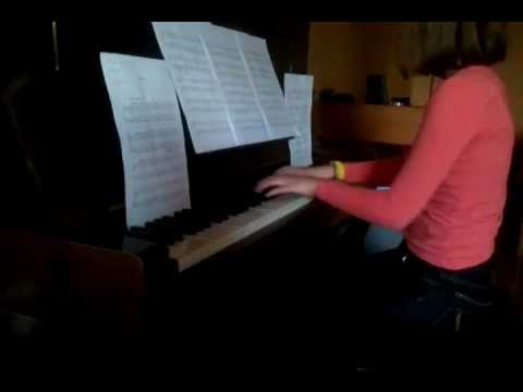 Clocks auf dem Klavier von 11 Jähriger gespielt