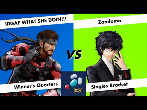 Button Check 20 - Winners Quarters - IDGAF WHAT SHE DOIN! (Snake) vs Zandomo (R.O.B, Joker) REUPLOAD