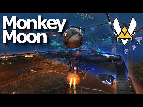 MONKEY MOON has CRAZY GAME SENSE (SSL 2v2 Rocket League)