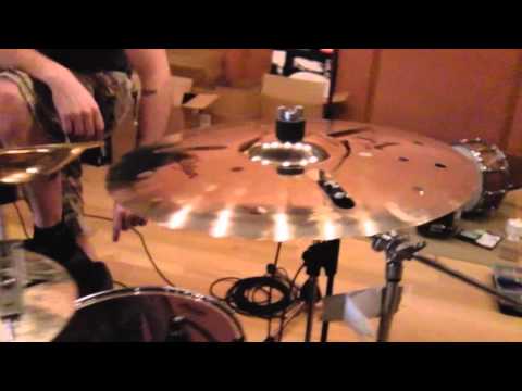 In the Studio: Moose's Drum Set-up