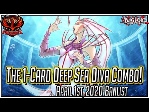 Yu-Gi-Oh! The 1-Card Deep Sea Diva Mermail Combo! April 2020 Banlist!