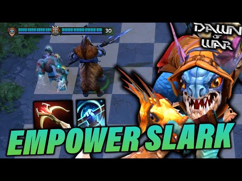 FARMING AGILTY WITH EMPOWER & DAEDALUS SLARK | DAWN OF WAR DOTA 2 #132