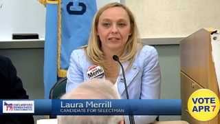 Laura Merrill Candidate for Chelmsford Selectman Asks For Your Vote