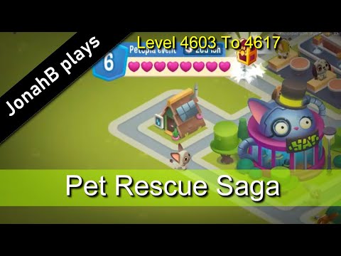 Pet Rescue Saga Level 4603 To 4617