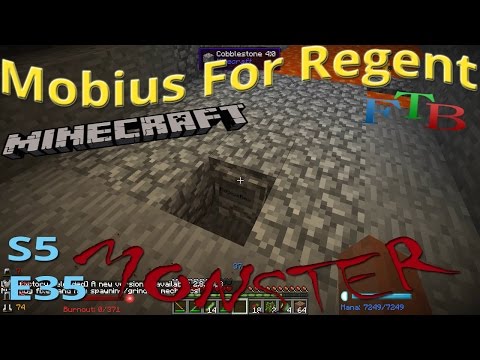 Mobius For Regent: S5 Ep 35 - Minecraft FTB Monster - Improved MFR Auto Harvesting - M4R5.35