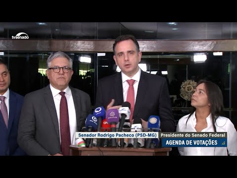 Agenda de votações: Pacheco anuncia prioridades até o fim do ano