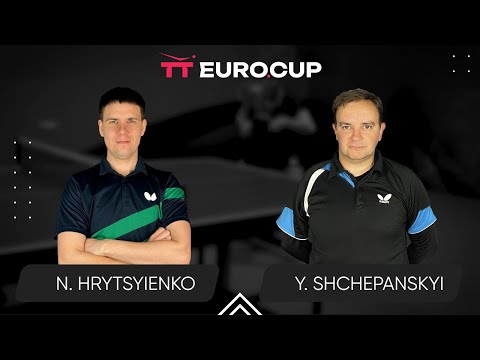 12:25 Nazarii Hrytsyienko - Yurii Shchepanskyi 21.06.2024 TT Euro.Cup Ukraine Star. TABLE 4