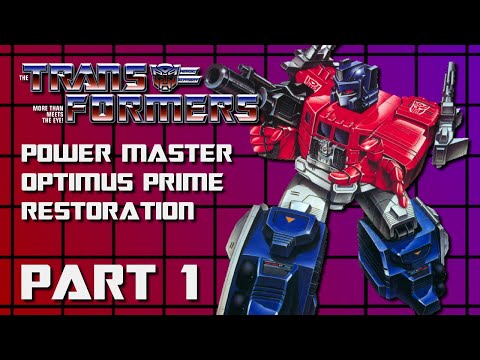 Powermaster Optimus Prime Restoration #1 - Introduction