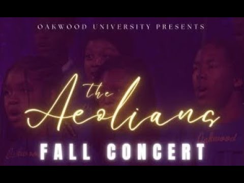 Aeolians Fall Concert: A Night to Remember